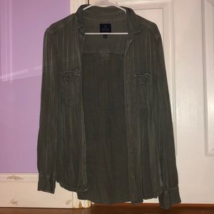 American Eagle - Flannel type button down